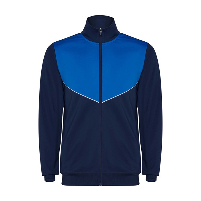 Chándal unisex de poliéster bicolor con colores a juego 225 g/m2 Roly color azul real Chándal unisex de poliéster bicolor con colores a juego 225 g/m2 Roly color azul real
