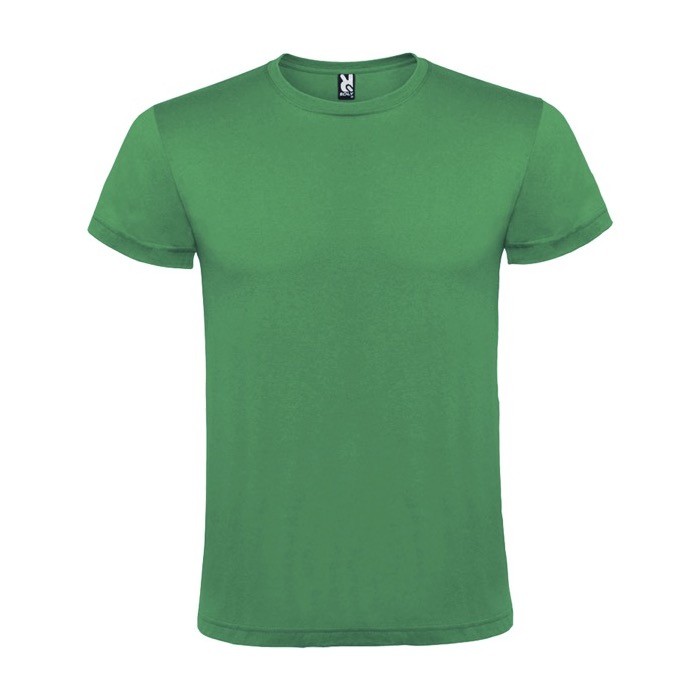 Camiseta unisex de algodón 100% en manga corta 150 g/m2 Roly color verde