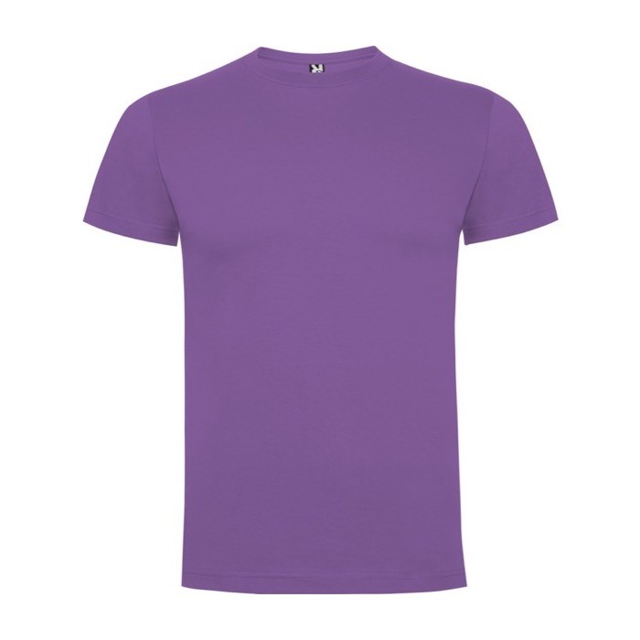 Camiseta de manga corta de algodón para hombre 165 g/m2 Roly color lila