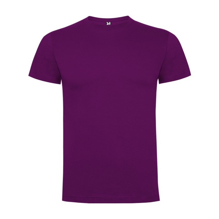 Camiseta de manga corta de algodón para hombre 165 g/m2 Roly color morado