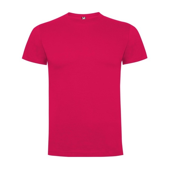 Camiseta de manga corta de algodón para hombre 165 g/m2 Roly color fucsia