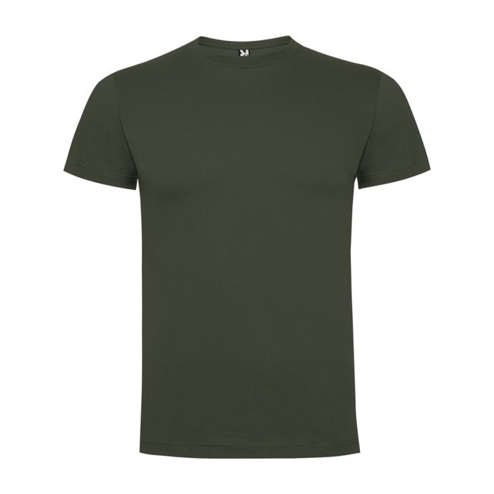 Camiseta de manga corta de algodón para hombre 165 g/m2 Roly color verde oscuro