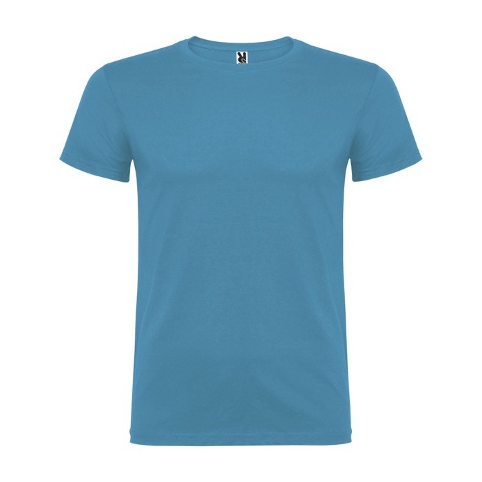 Camiseta de algodón 100% en punto para hombre 155 g/m2 Roly color azul