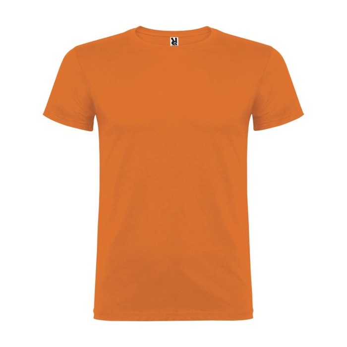 Camiseta de algodón 100% en punto para hombre 155 g/m2 Roly color naranja