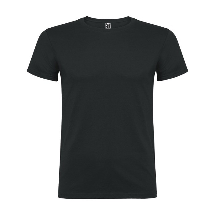 Camiseta de algodón 100% en punto para hombre 155 g/m2 Roly color grafito