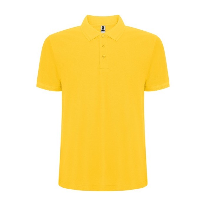 Polo de algodón y poliéster en piqué para hombre 190 g/m2 Roly color amarillo Polo de algodón y poliéster en piqué para hombre 190 g/m2 Roly color amarillo