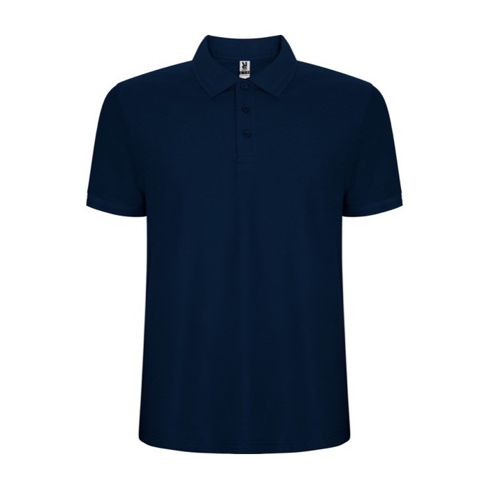 Polo de algodón y poliéster en piqué para hombre 190 g/m2 Roly color azul marino Polo de algodón y poliéster en piqué para hombre 190 g/m2 Roly color azul marino