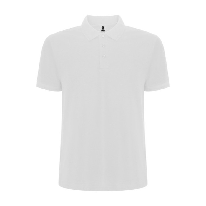 Polo de algodón y poliéster en piqué para hombre 190 g/m2 Roly color blanco Polo de algodón y poliéster en piqué para hombre 190 g/m2 Roly color blanco