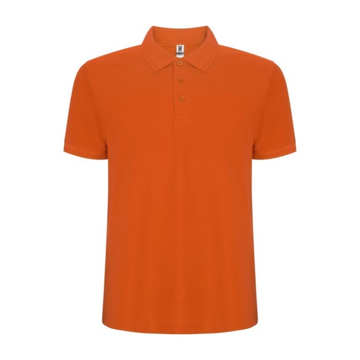 Polo de algodón y poliéster en piqué para hombre 190 g/m2 Roly color naranja Polo de algodón y poliéster en piqué para hombre 190 g/m2 Roly color naranja