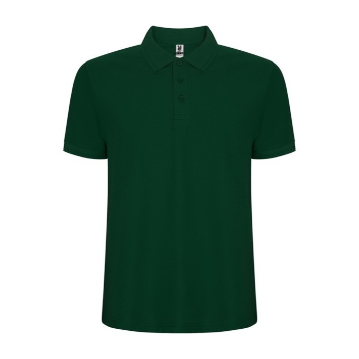 Polo de algodón y poliéster en piqué para hombre 190 g/m2 Roly color verde botella Polo de algodón y poliéster en piqué para hombre 190 g/m2 Roly color verde botella