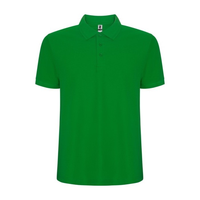 Polo de algodón y poliéster en piqué para hombre 190 g/m2 Roly color verde pasto Polo de algodón y poliéster en piqué para hombre 190 g/m2 Roly color verde pasto