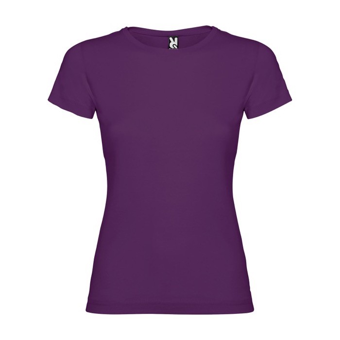 Camiseta de 100% punto de algodón para mujer 155 g/m2 Roly color morado