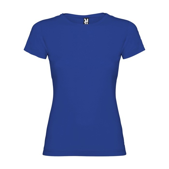 Camiseta de 100% punto de algodón para mujer 155 g/m2 Roly color azul real