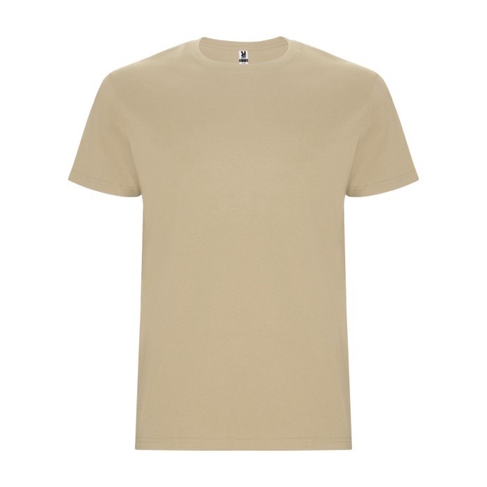 Camiseta de algodón 100% en punto para hombre 190 g/m2 Roly color arena Camiseta de algodón 100% en punto para hombre 190 g/m2 Roly color arena