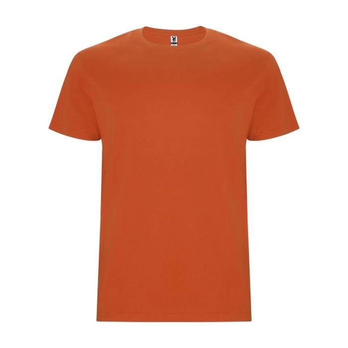 Camiseta de algodón 100% en punto para hombre 190 g/m2 Roly color naranja Camiseta de algodón 100% en punto para hombre 190 g/m2 Roly color naranja