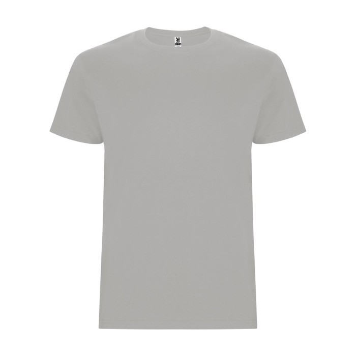 Camiseta de algodón 100% en punto para hombre 190 g/m2 Roly color gris claro Camiseta de algodón 100% en punto para hombre 190 g/m2 Roly color gris claro