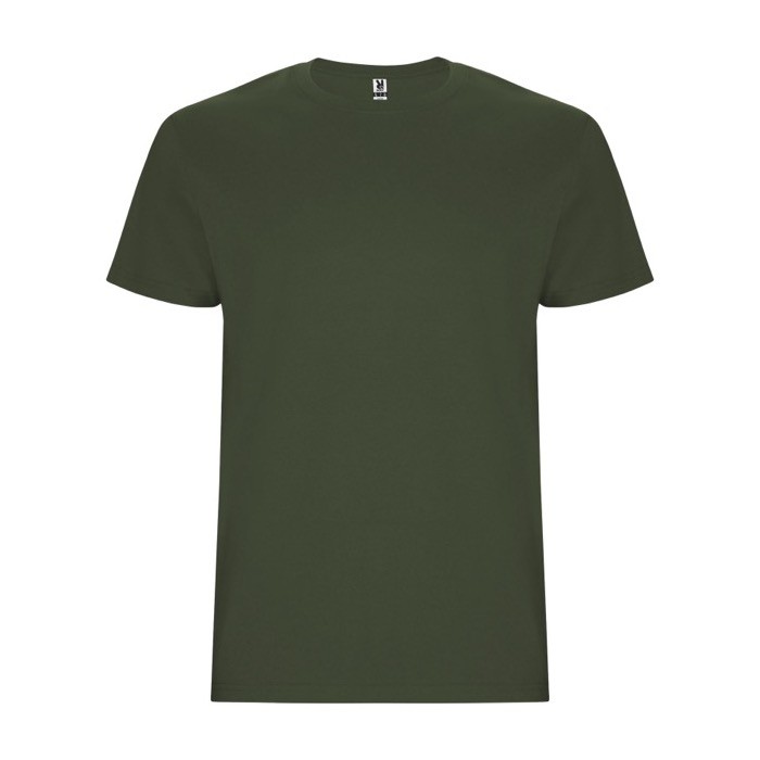 Camiseta de algodón 100% en punto para hombre 190 g/m2 Roly color verde oscuro Camiseta de algodón 100% en punto para hombre 190 g/m2 Roly color verde oscuro