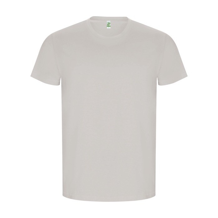 Camiseta de 100% algodón orgánico para hombre 160 g/m2 Roly color gris claro Camiseta de 100% algodón orgánico para hombre 160 g/m2 Roly color gris claro