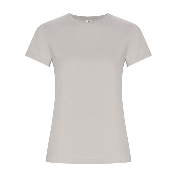 Camiseta de 100% algodón orgánico para mujer 160 g/m2 Roly color gris claro Camiseta de 100% algodón orgánico para mujer 160 g/m2 Roly color gris claro