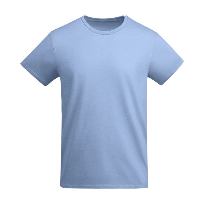 Camiseta de algodón orgánico de punto para hombre 175 g/m2 Roly color azul claro Camiseta de algodón orgánico de punto para hombre 175 g/m2 Roly color azul claro