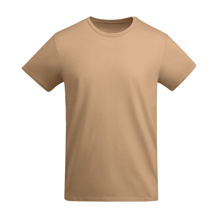 Camiseta de algodón orgánico de punto para hombre 175 g/m2 Roly color marrón anaranjado Camiseta de algodón orgánico de punto para hombre 175 g/m2 Roly color marrón anaranjado
