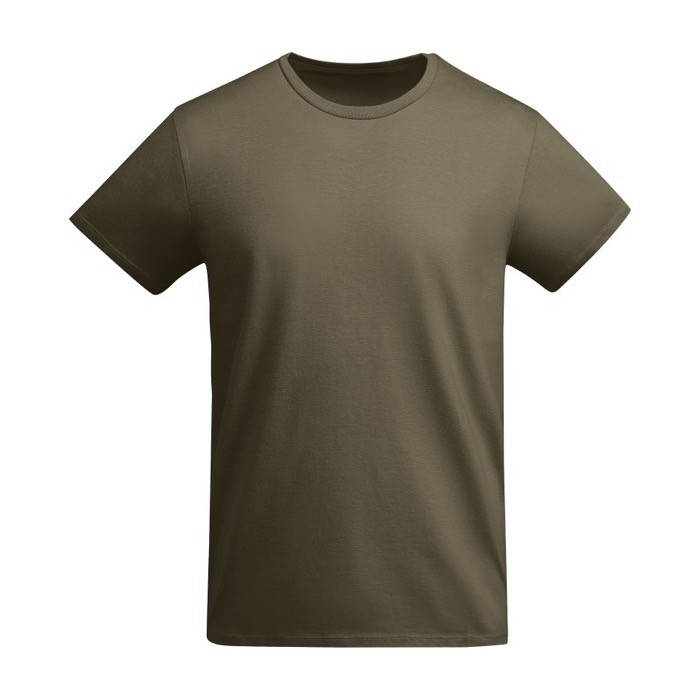 Camiseta de algodón orgánico de punto para hombre 175 g/m2 Roly color verde militar Camiseta de algodón orgánico de punto para hombre 175 g/m2 Roly color verde militar