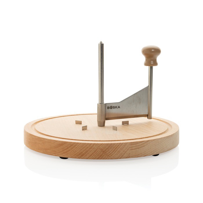 Rizador de queso de gama alta de acero inoxidable Boska color plateado brillante tercera vista Rizador de queso de gama alta de acero inoxidable Boska color plateado brillante tercera vista