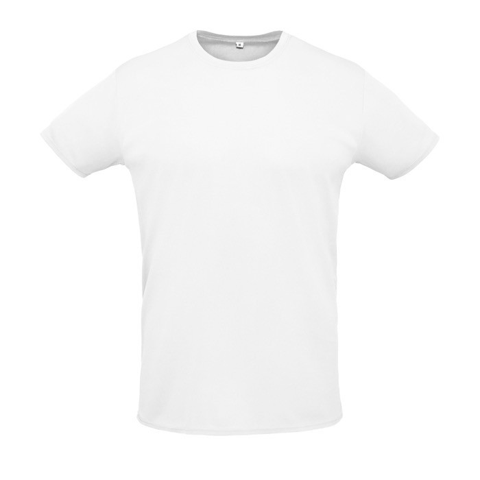 Camisetas técnicas personalizadas 130 g/m2 color blanco Camisetas técnicas personalizadas 130 g/m2 color blanco