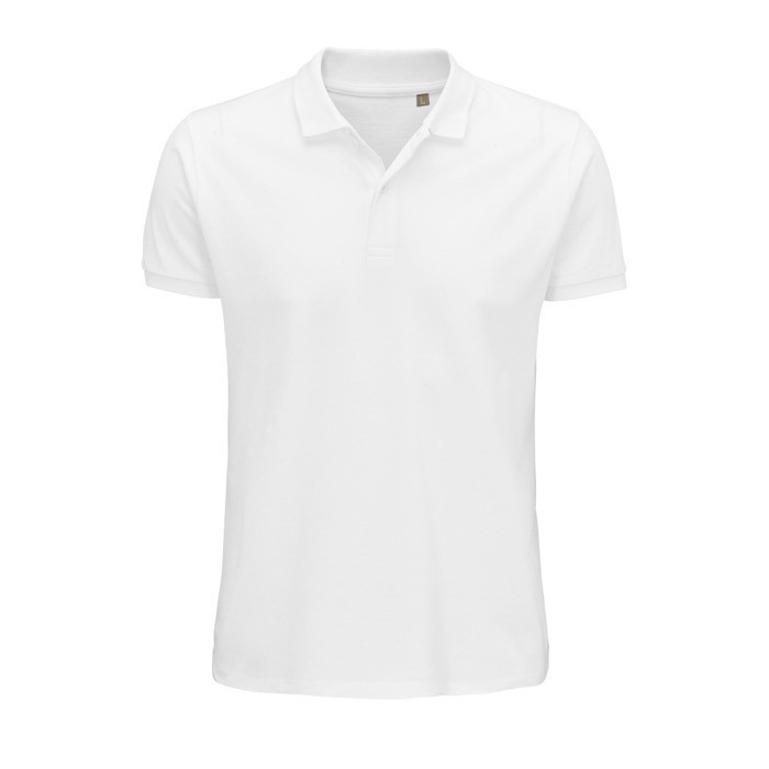 Polos con logo de empresa 170 g/m2 color blanco Polos con logo de empresa 170 g/m2 color blanco