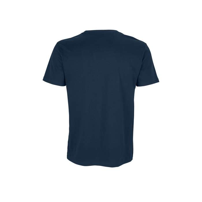 Camiseta de materiales reciclados 170 g/m2 SOL'S Odyssey color azul marino vista trasera Camiseta de materiales reciclados 170 g/m2 SOL'S Odyssey color azul marino vista trasera