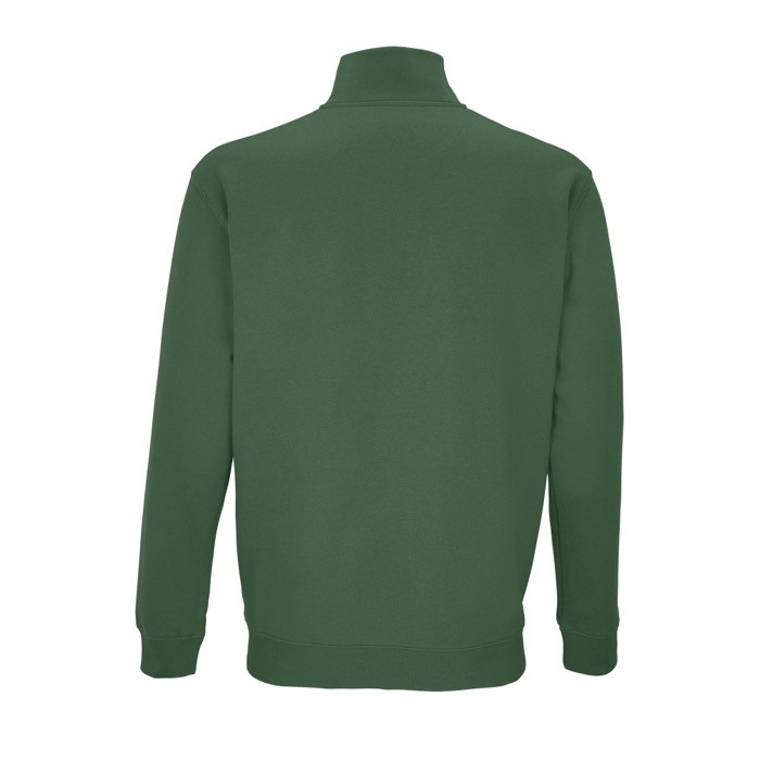 Sudadera de algodón y poliéster de cremallera 1/4 SOL'S Conrad 280 g/m2 vista trasera
