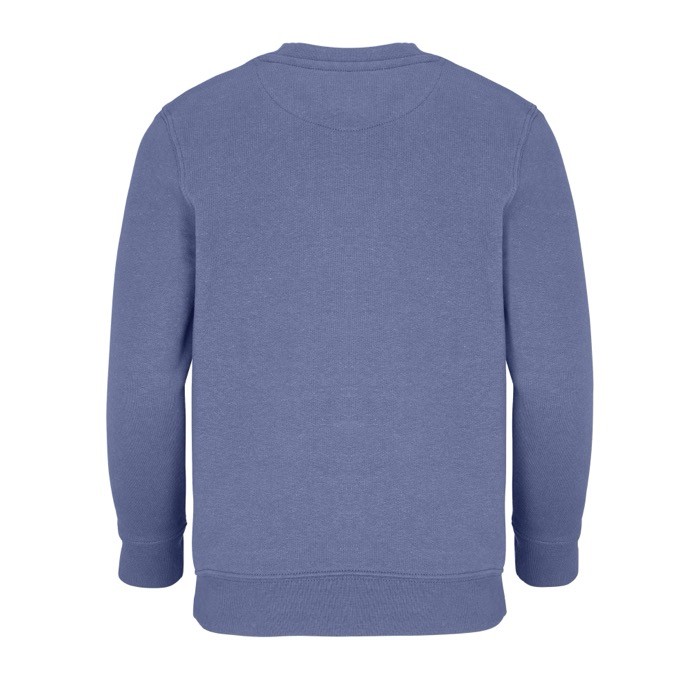 Sudadera de algodón y poliéster reciclado para niños SOL'S Columbia 280 g/m2 vista trasera