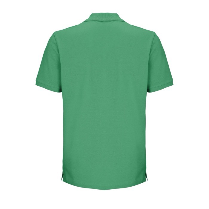 Polo de 100% algodón orgánico unisex con 2 botones SOL'S Pegase 210 g/m2 vista trasera Polo de 100% algodón orgánico unisex con 2 botones SOL'S Pegase 210 g/m2 vista trasera