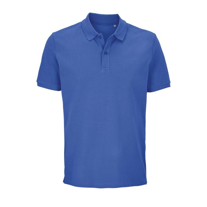 Polo de 100% algodón orgánico unisex con 2 botones SOL'S Pegase 210 g/m2 tercera vista Polo de 100% algodón orgánico unisex con 2 botones SOL'S Pegase 210 g/m2 tercera vista