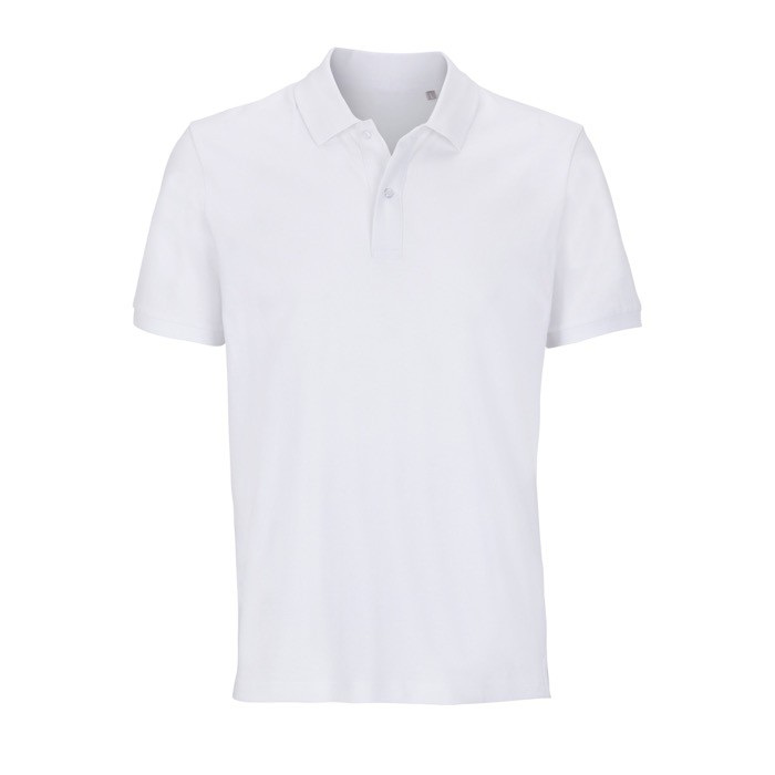 Polo de 100% algodón orgánico unisex con 2 botones SOL'S Pegase 210 g/m2 novena vista Polo de 100% algodón orgánico unisex con 2 botones SOL'S Pegase 210 g/m2 novena vista