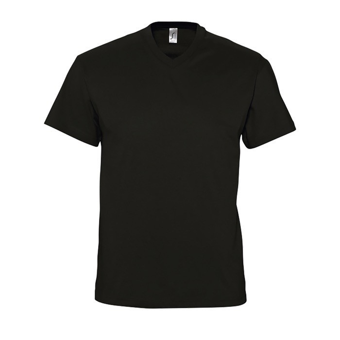 Camisetas de algodón 150 g/m2 color negro