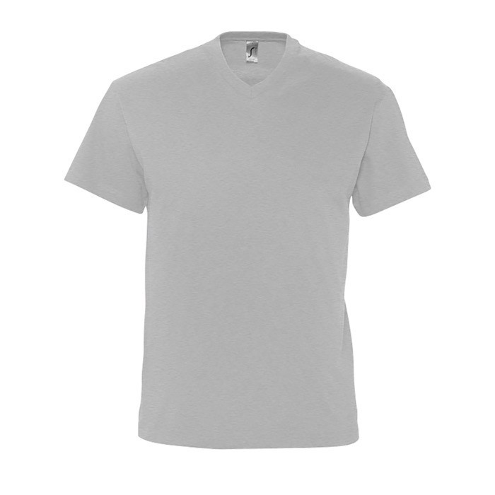Camisetas de algodón 150 g/m2 color gris jaspeado