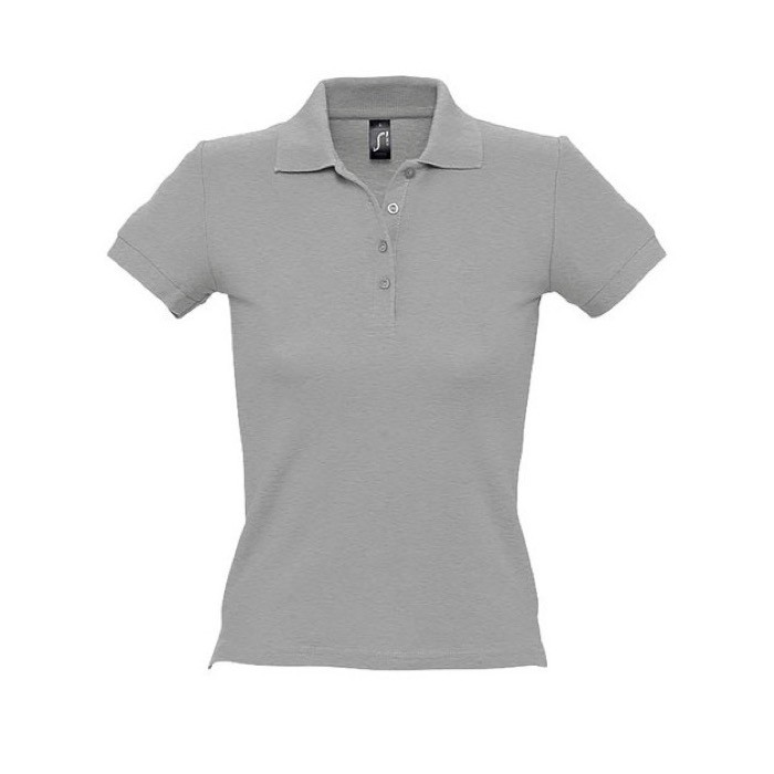 Polo para mujer de alta calidad 210 g/m2 color gris