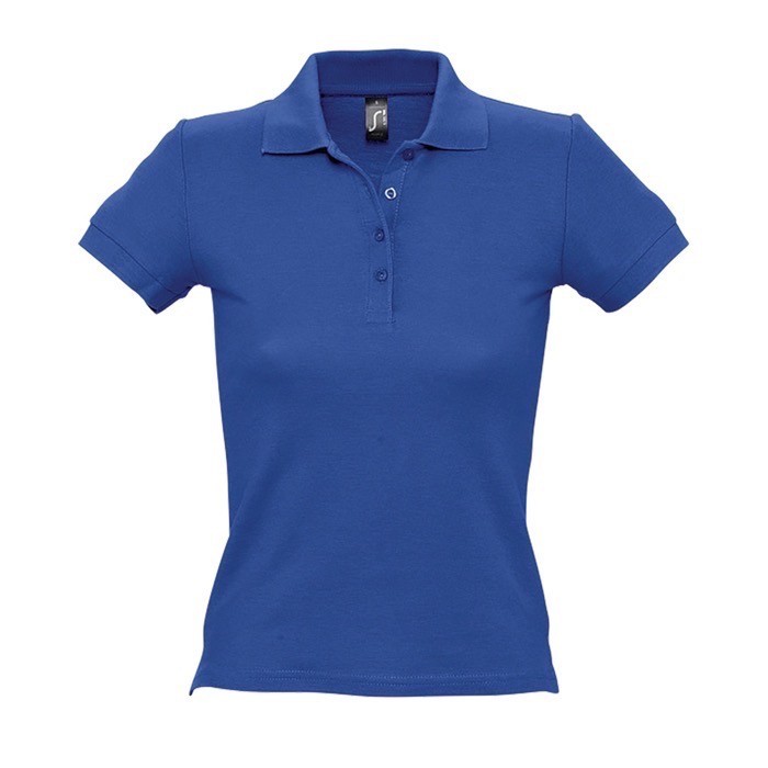 Polo para mujer de alta calidad 210 g/m2 color azul real