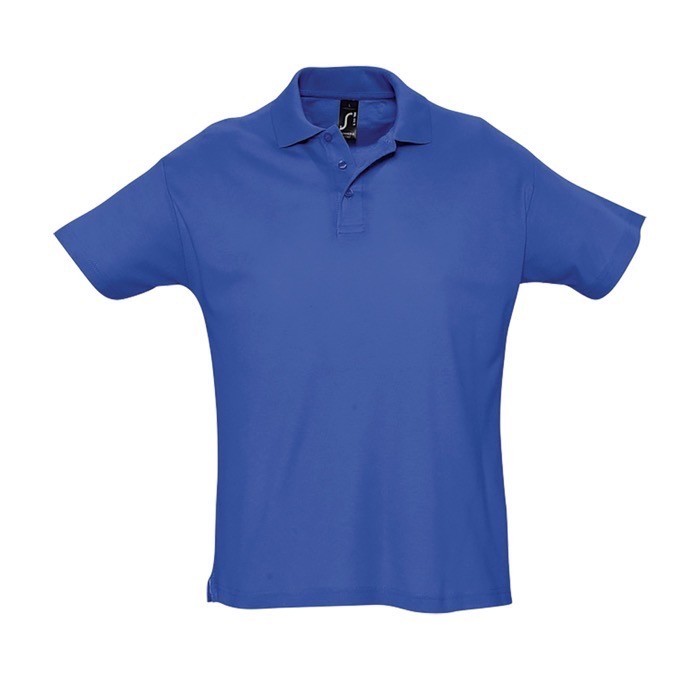 Polos personalizables algodón 170 g/m2 color azul real Polos personalizables algodón 170 g/m2 color azul real