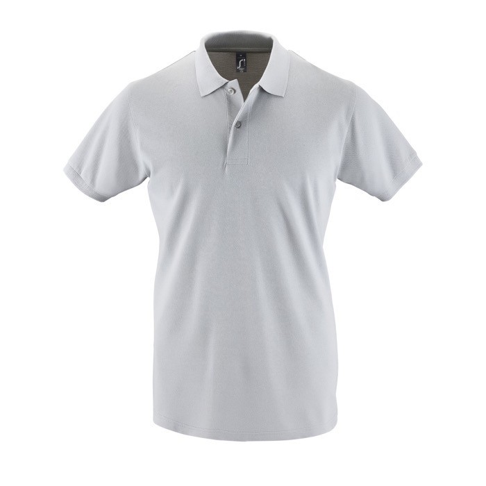 Polos de empresa en algodón 180 g/m2 color gris