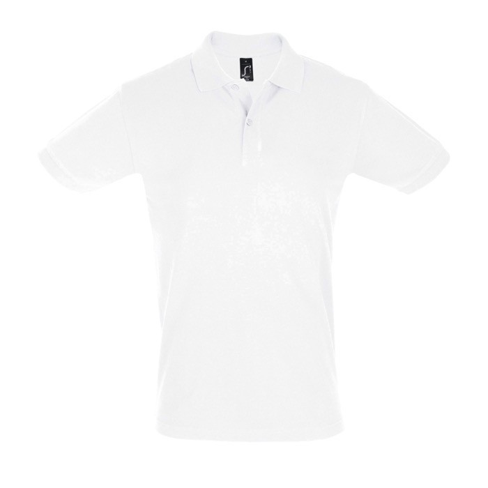 Polos de empresa en algodón 180 g/m2 color blanco