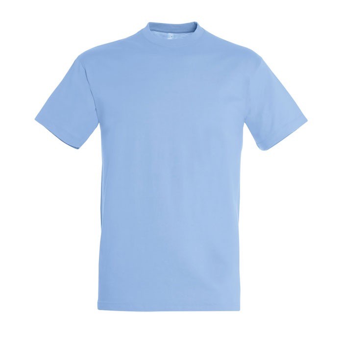 Camisetas promocionales 150 g/m2 color azul pastel