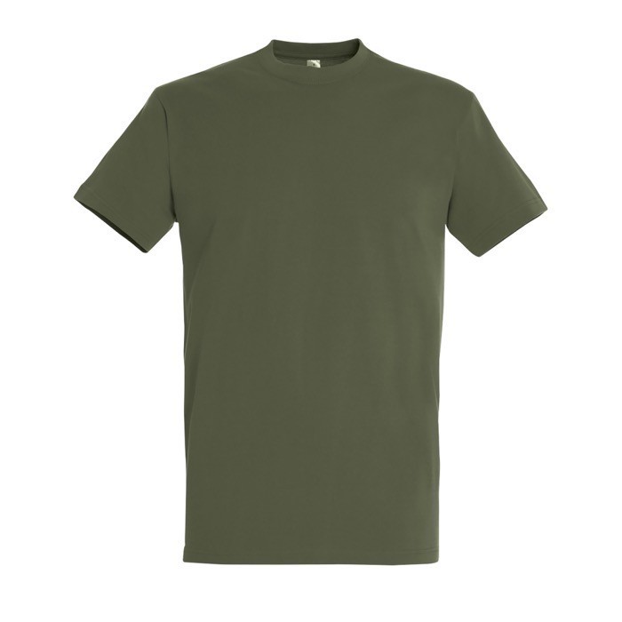 Camisetas para empresa algodón 190 g/m2 color verde militar