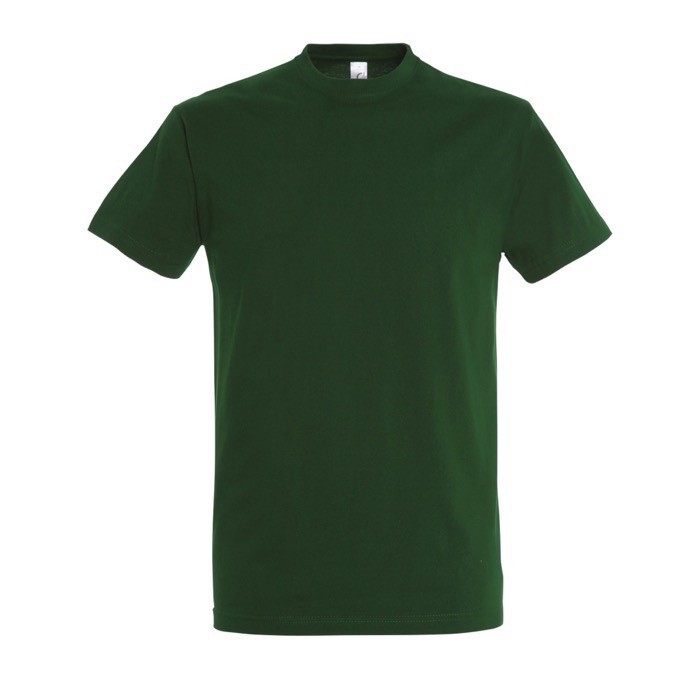Camisetas para empresa algodón 190 g/m2 color verde oscuro