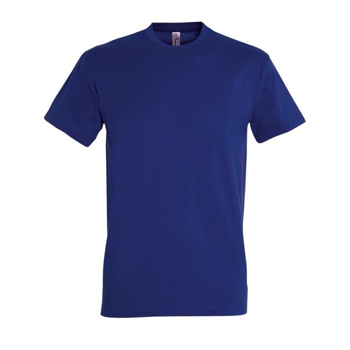 Camisetas para empresa algodón 190 g/m2 color azul ultramarino