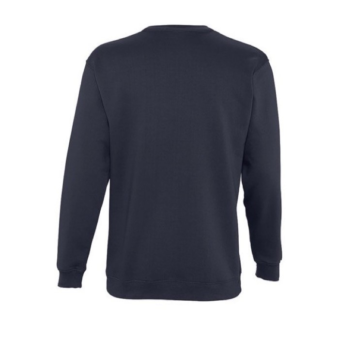Sudaderas serigrafiadas 280 g/m2 color azul oscuro con logo Sudaderas serigrafiadas 280 g/m2 color azul oscuro con logo