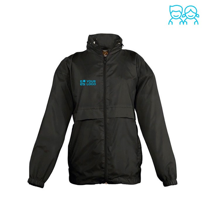 Chaquetas cortavientos infantiles 210 g/m2 vista principal Chaquetas cortavientos infantiles 210 g/m2 vista principal