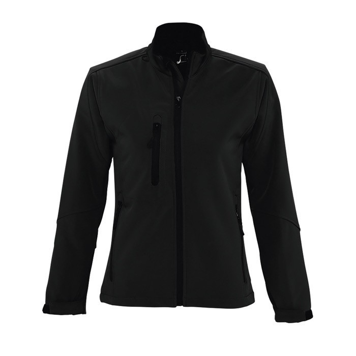 Chaquetas soft shell mujer 340 g/m2 color negro Chaquetas soft shell mujer 340 g/m2 color negro