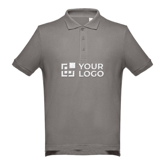 Polos con logo bordado algodón 195 g/m2 vista principal Polos con logo bordado algodón 195 g/m2 vista principal